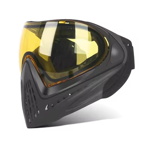 [FM-F0022] MASCARA FMA FULL FACE NEGRA LENTE AMARILLA