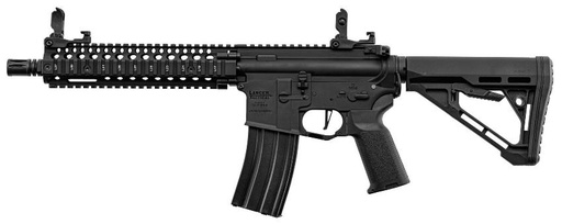 [LK9117] AEG LANCER TACTICAL MK18 FULL METAL GEN  III BK DELTA STOCK